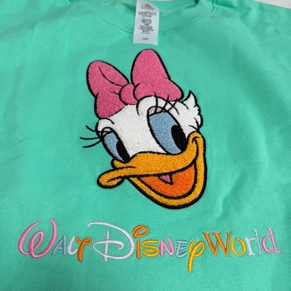 Disney Teal Crewneck Sweatshirt - Picture 14 of 15